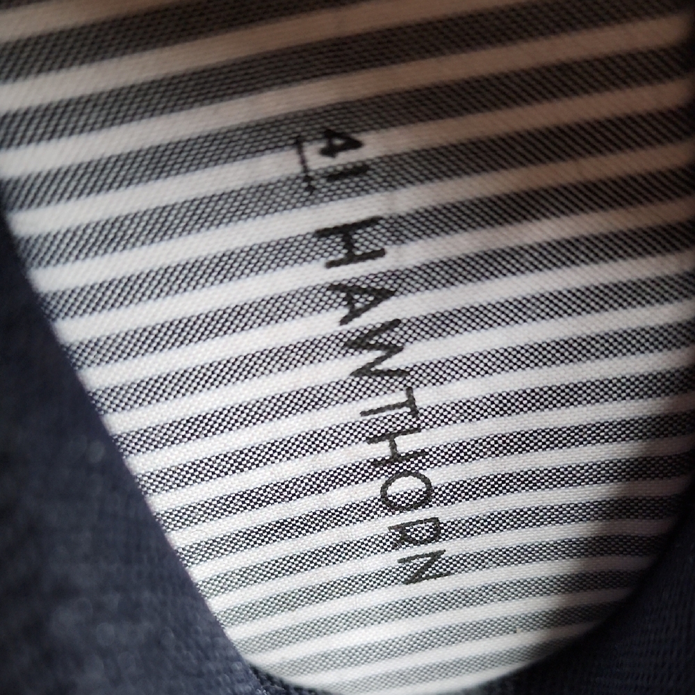 41 Hawthorn Women's Flats - Navy and White Striped